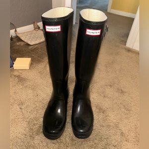 Women’s original tall gloss rain boots